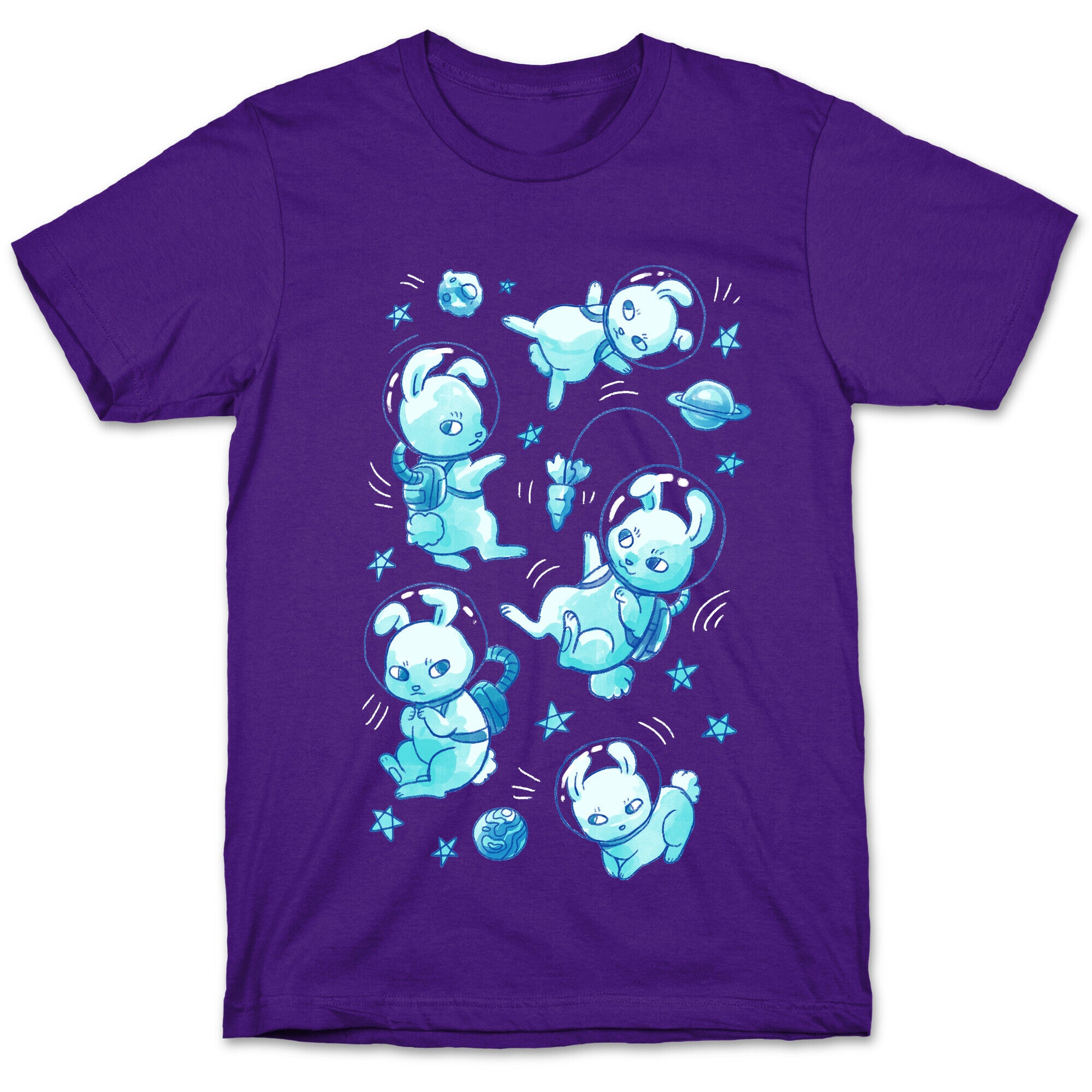 Bunnies In Space T-Shirt